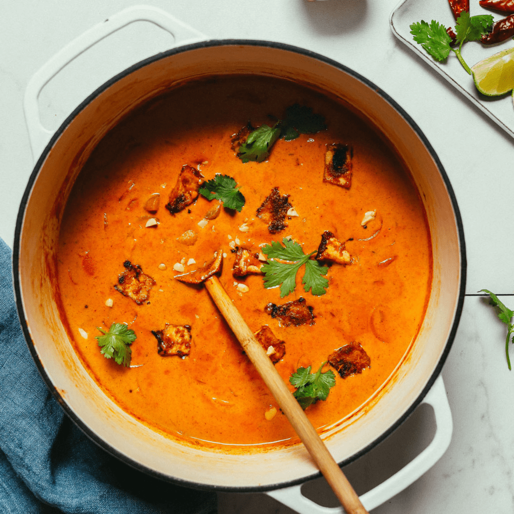 massaman curry. Thai vs Indian Curry